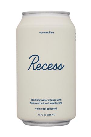 Recess: Recess-12oz-2020-SparklingHempInfused-CoconutLime-Front