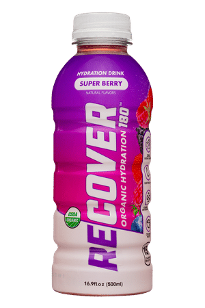 Recover 180°: Recover180-17oz-2025-SuperBerry-Front