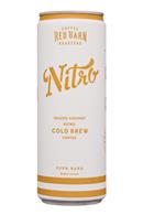 Red Barn Coffee Roasters: Redbarn-12oz-NitroColdBrewV2-ToastedCoconut-Front