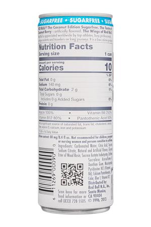 RedBull-8oz-2022-EnergyDrink-SugarFree-CoconutBerry-Facts