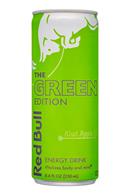 Red Bull Editions: RedBull-8oz-TheGreenEdition-KiwiApple-Front