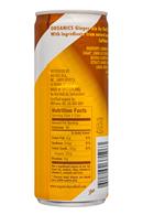 Red Bull Organics: RedBull-8oz-Organics-GingerAle-Facts