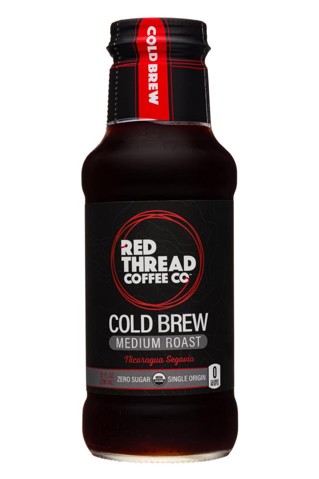 Red Thread Coffee Co. : RedThreadCoffeeCo-10oz-ColdBrew-MediumRoast-Front