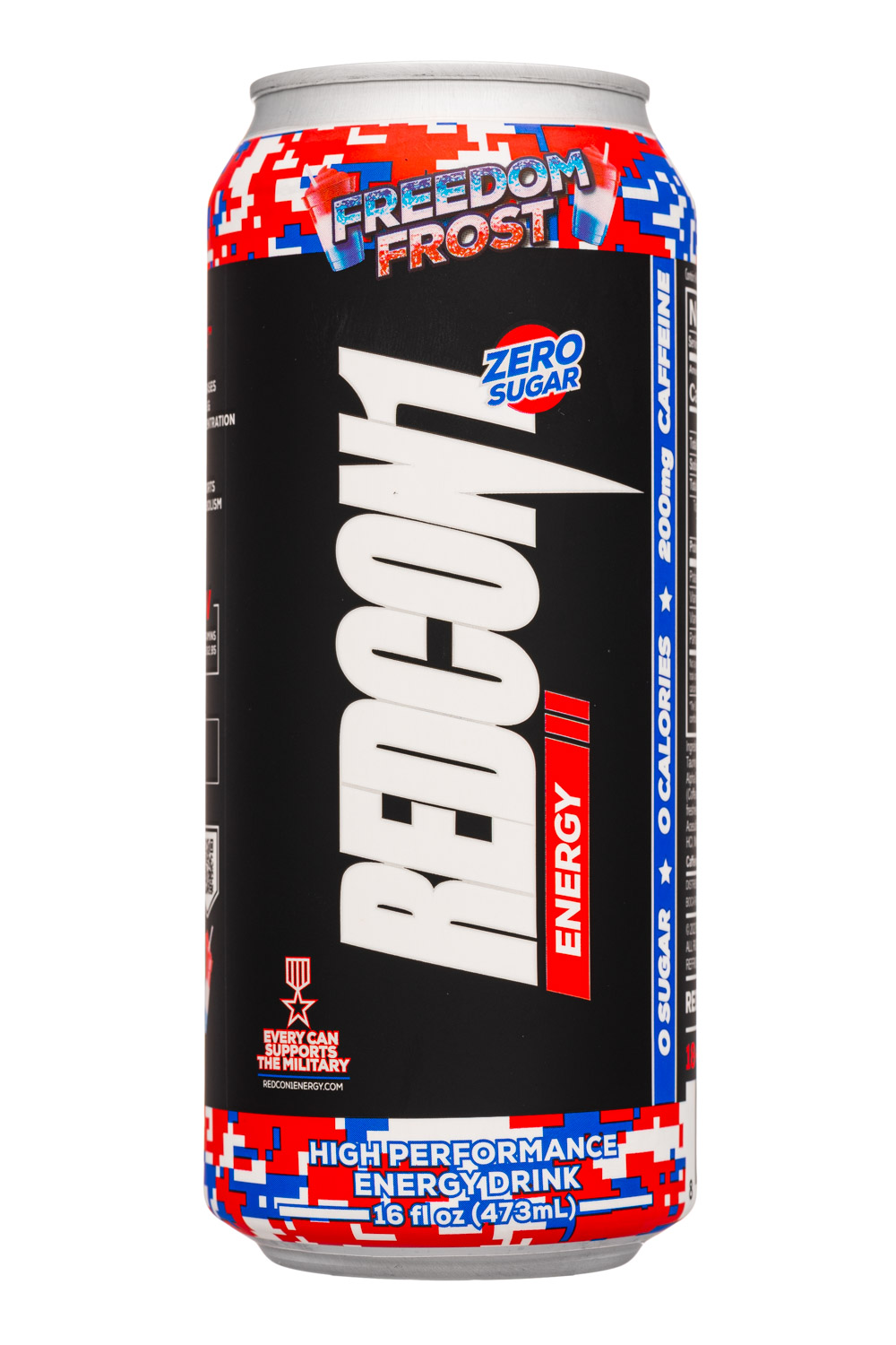 RedCon1: Redcon1-16oz-2023-Energy-FreedomFrost-Front