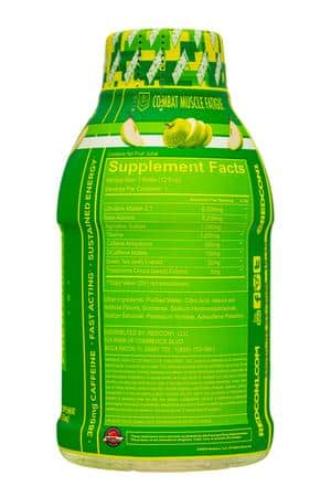 RedCon1: Redcon1-12oz-2024-TotalWar-Preworkout-GreenApple-Facts