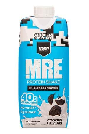 RedCon1: Redcon1-17oz-2023-MRE-ProteinShake-CookiesCream-Front