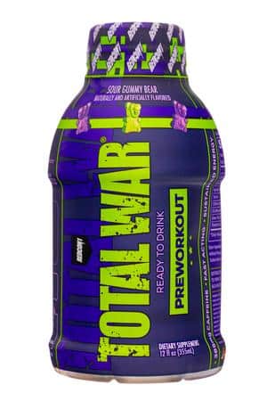 RedCon1: Redcon1-12oz-2024-TotalWar-Preworkout-SourGummyBear-Front