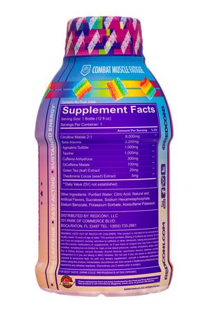 RedCon1: Redcon1-12oz-2024-TotalWar-Preworkout-RainbowCandy-Facts