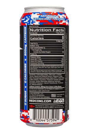 RedCon1: Redcon1-16oz-2023-Energy-FreedomFrost-Facts