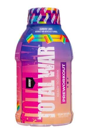 RedCon1: Redcon1-12oz-2024-TotalWar-Preworkout-RainbowCandy-Front