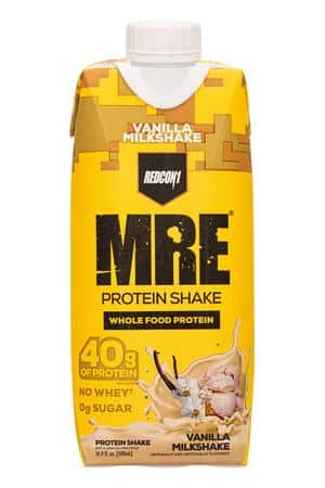 RedCon1: Redcon1-17oz-2023-MRE-ProteinShake-VanillaMilk-Front