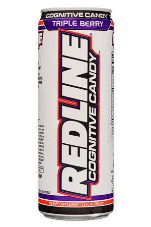Redline Cognitive Candy: Redline-12oz-2021-CogCandy-TripleBerry-Front