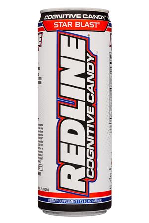 Redline Cognitive Candy: Redline-12oz-2021-CogCandy-StarBlast-Front