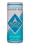 Regatta Craft Mixers: Regatta-8oz-CraftMixer-GingerBeer-Front
