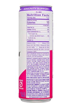 Reign Storm: Reign-12oz-2023-Storm-HarvestGrape-Facts