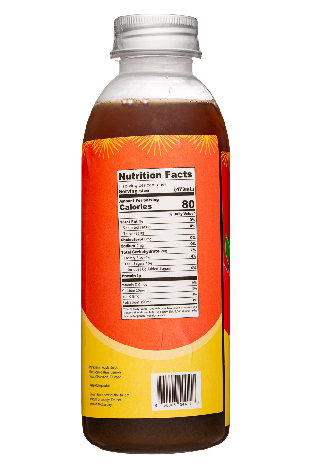 Rejuvenation: VeganQueenCuisine-16oz-2023-Rejuvination-Apple-Facts