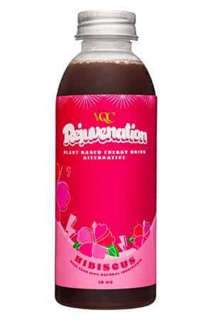 Rejuvenation: VeganQueenCuisine-16oz-2023-Rejuvination-Hibiscus-Front