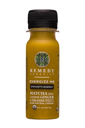 Remedy Organics: RemedyOrganics-2oz-2021-Shot-Energize-Front