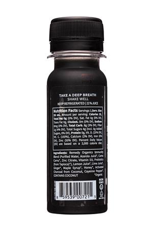 Remedy Organics: RemedyOrganics-2oz-2021-Shot-Detoxify-Facts