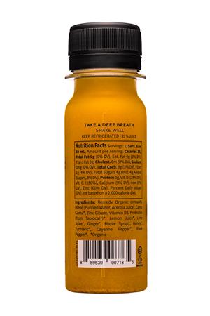 Remedy Organics: RemedyOrganics-2oz-2021-Shot-HealMe-Facts