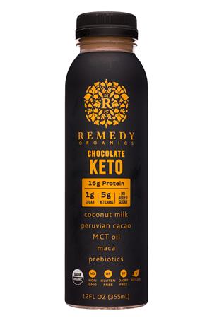 Remedy Organics: RemedyOrganics-12oz-2021-Keto-Choc-Front