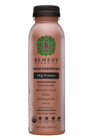 Remedy Organics: RemedyOrganics-12oz-2021-Protein-CacaoEssentials-Front