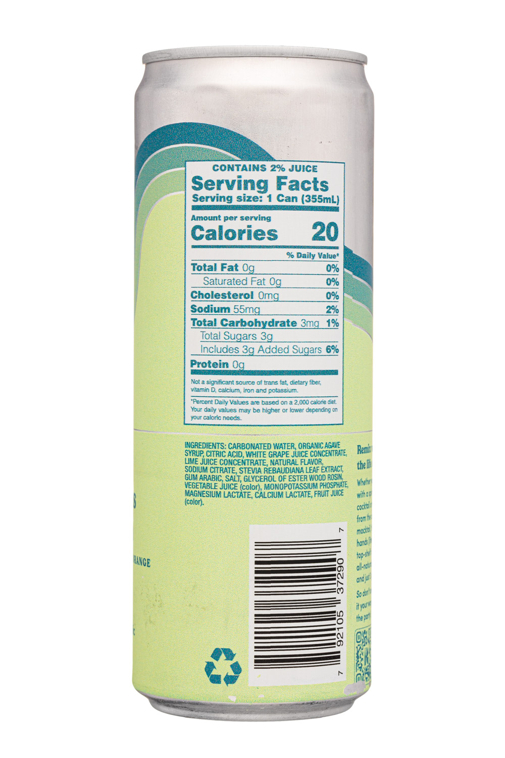 Remix: Remix-12oz-2024-Mocktail-TresCitrusMarg-Facts