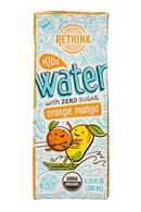 Rethink Water: Rethink-7oz-KidsWater-OrangeMango-Front