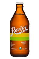 Revive Kombucha: Revive-12oz-Kombucha18-GingerLime-Front