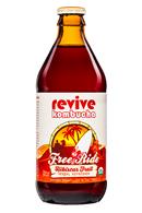 ReviveKombucha-12oz-FreeRide-HibiscusFruit-Front