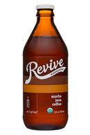Revive Kombucha: Revive-12oz-Kombucha18-MochaJavaCoffee-Front