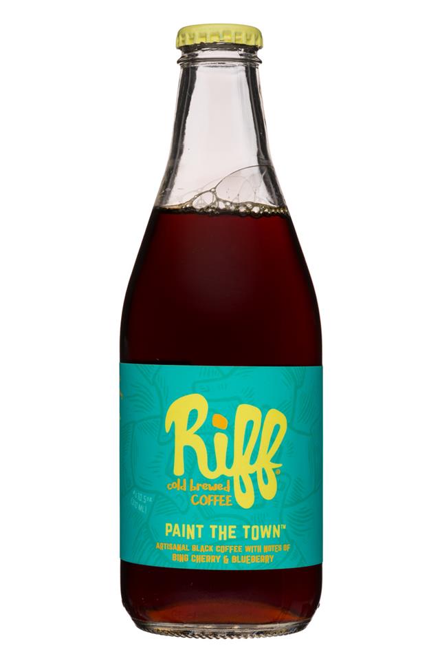 Riff Cold Brewed: Riff-10oz-ColdBrewCoffee-PaintTheTown-Front