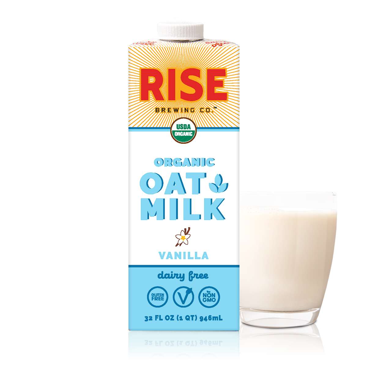 Rise Brewing Co.: Photo of Organic Oat Milk (Vanilla) 2021 - Rise Brewing Co. (uploaded by company)
