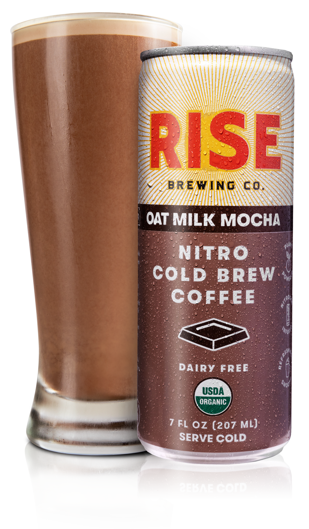 Rise Brewing Co.: Photo of Mocha Nitro Latte - Rise Brewing Co. (uploaded by company)