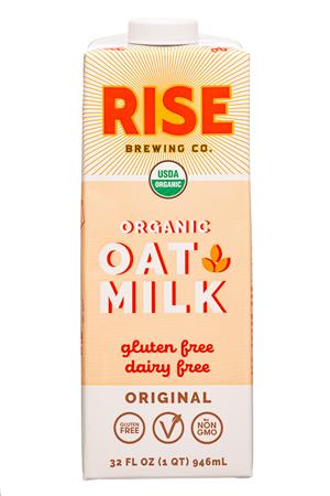 Rise Brewing Co.: RiseBrewing-32oz-2021-OatMilk-Original-Front