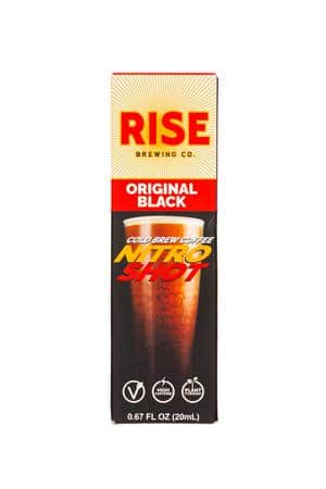 Rise Brewing Co.: Rise-1oz-2022-NitroShot-OGBlack