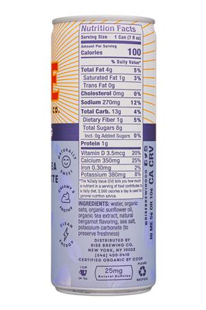 Rise Brewing Co.: Rise-7oz-2020-Nitro-LondonFog-Facts
