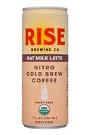 Rise Brewing Co.: Rise-7oz-NitroLatte-OatMilk-Front