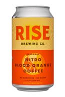 Rise Brewing Co.: Rise-11oz-Nitro-BloodOrange-Front