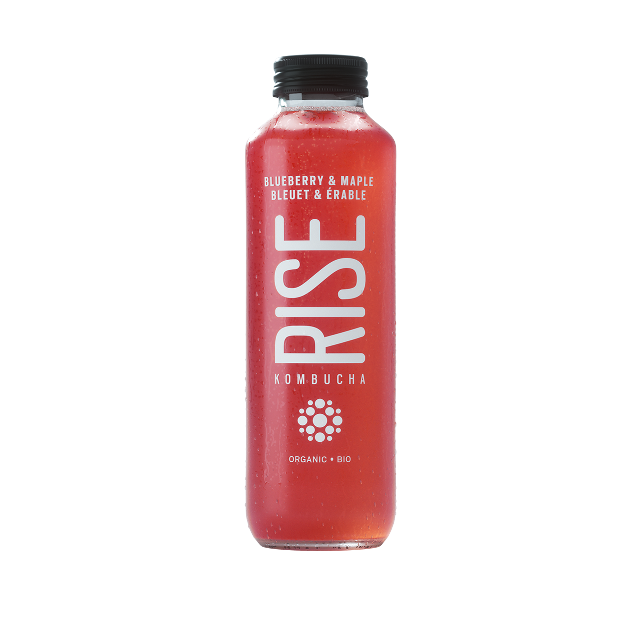 RISE Kombucha Blueberry & Maple