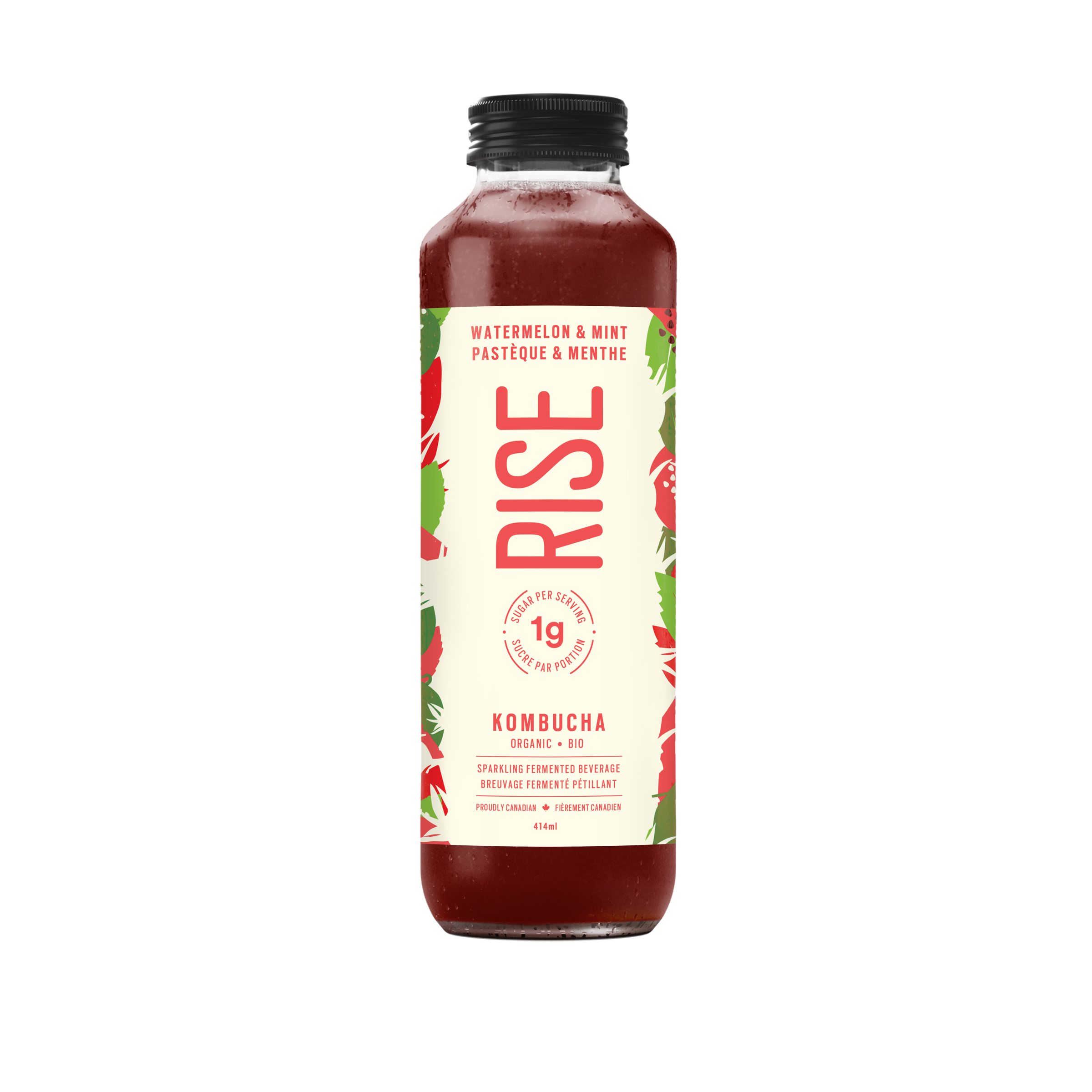 Photo of RISE Kombucha Watermelon & Mint - Rise Kombucha (uploaded by company)