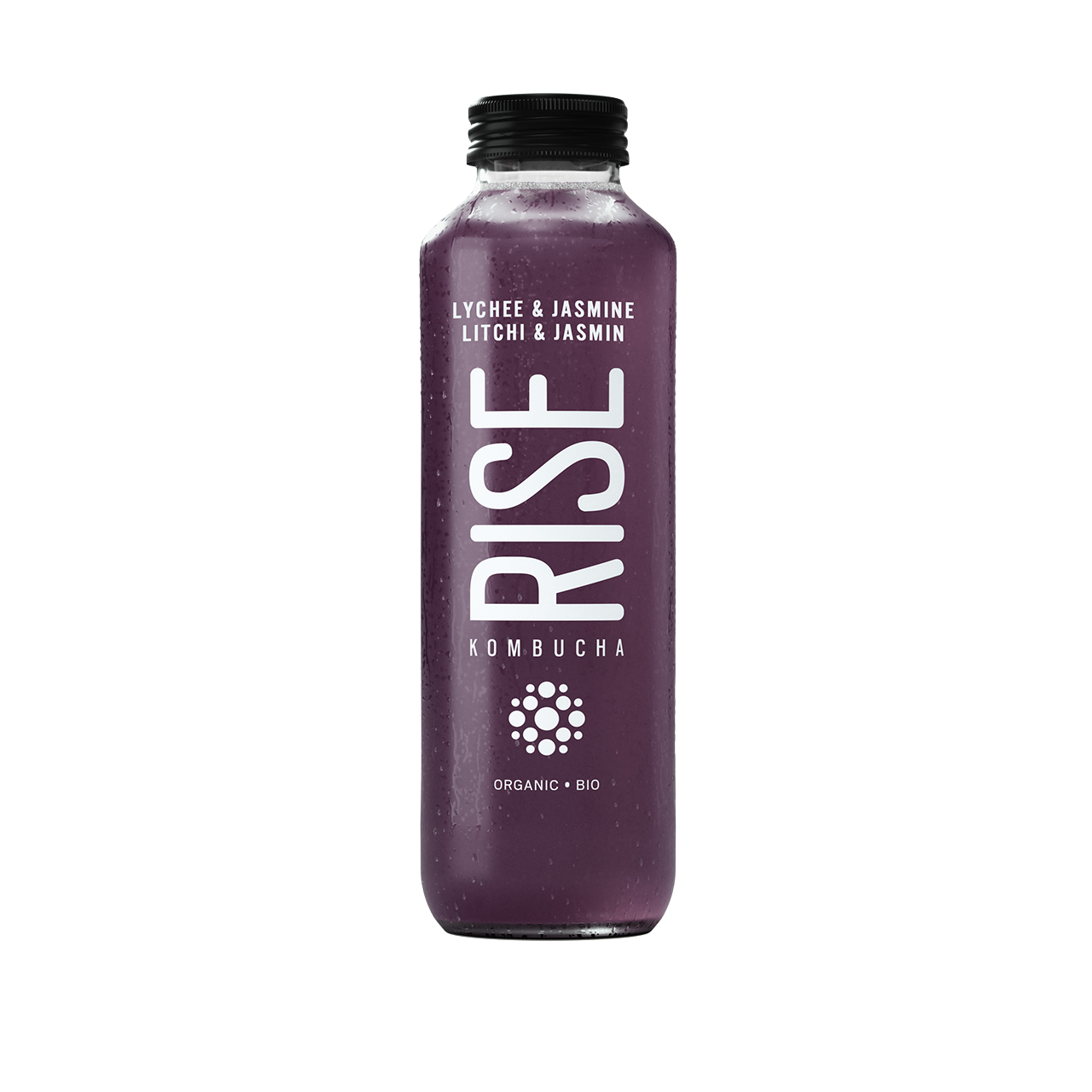 Photo of RISE Kombucha Lychee & Jasmine - Rise Kombucha (uploaded by company)