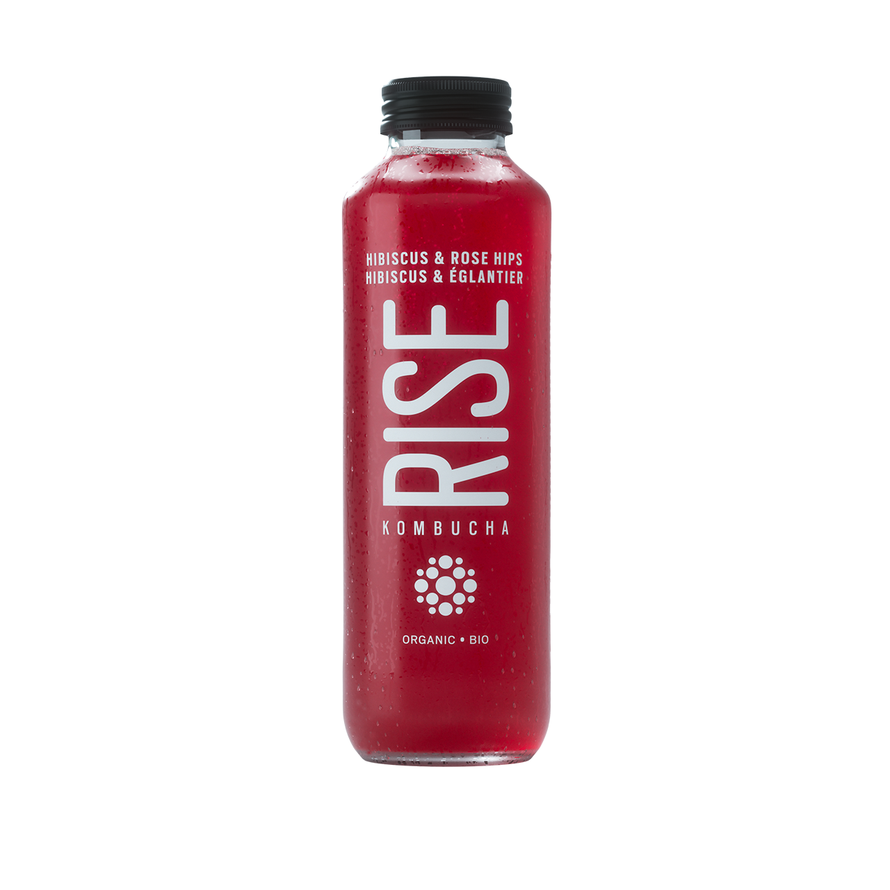 Photo of RISE Kombucha Hibiscus & Rose Hips - Rise Kombucha (uploaded by company)