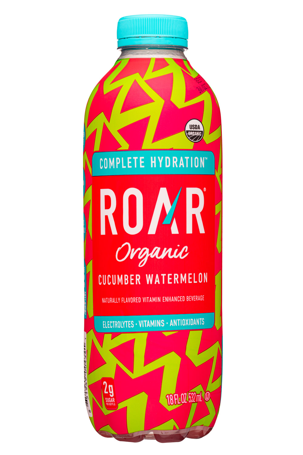 Roar: Roar-18oz-2021-Organic-CucumberWater-Front