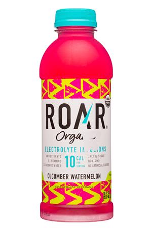 Roar: Roar-18oz-2020-Electrolyte-CucumberWatermelon-Front