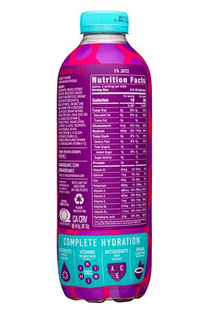 Roar: Roar-18oz-2021-Organic-BluebAcai-Facts