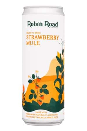 Robin Road Cocktails: RobinRoad-12oz-2022-Cocktail-StrawberryMule