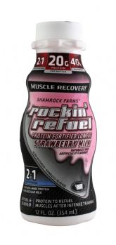 Muscle Recovery Strawberry Milk