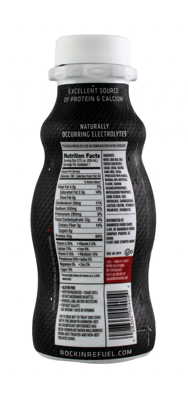 Rockin Refuel: RockinRefuel ChocoLactoseFree Facts