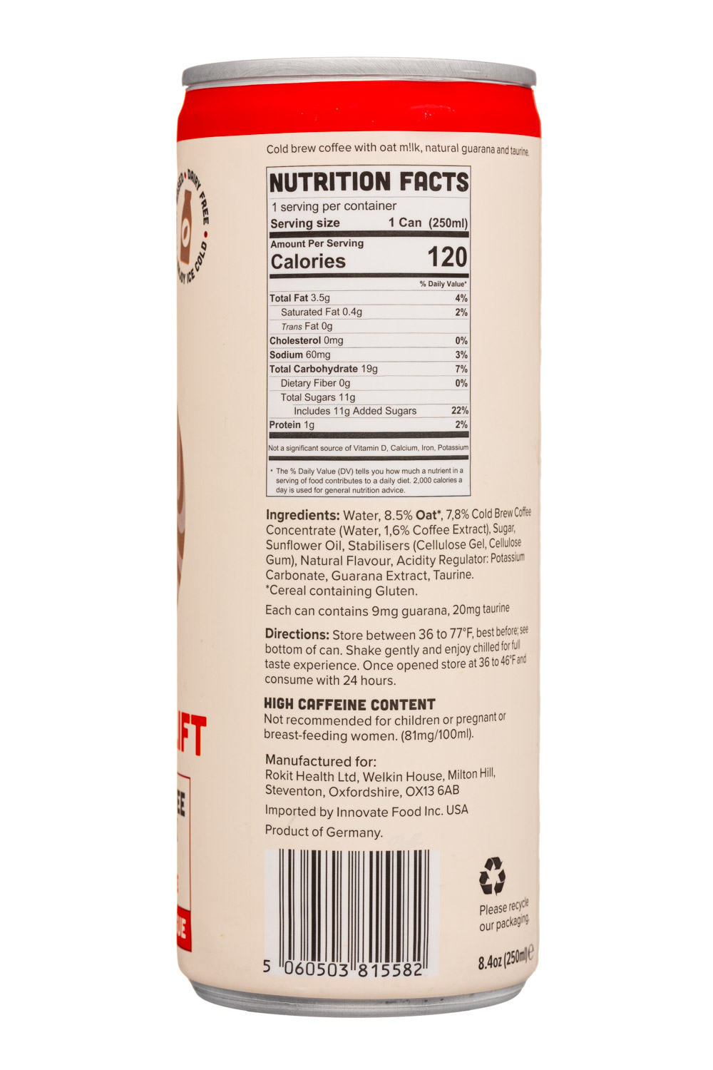 Rokit: Rokit-8oz-2024-ColdBrewCoffee-EnergyUplift-Facts
